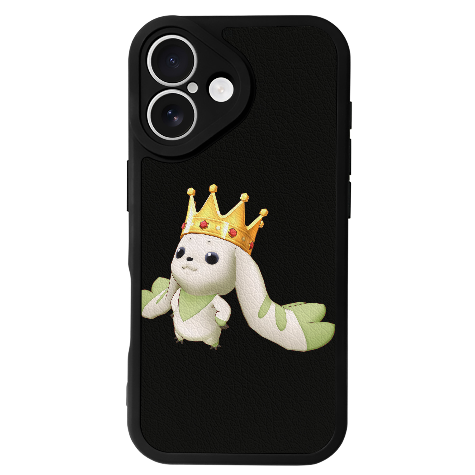 （画像用） Digimon デジタルモンスター/デジモン 【iPhone 16シリーズ対応】シリコンスマホケース（レザー調） 材質：シリコン